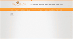 Desktop Screenshot of dumatravel.co.za